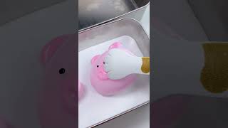 Lets make a pig squishy together #handmade #squishy #fry #fufusquishy #taba