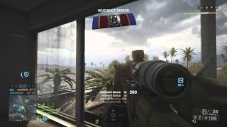 battlefield 4 M98B Vs Heli pilot