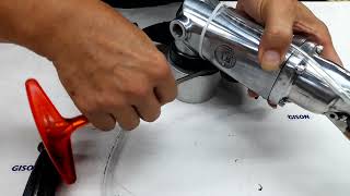 GPW-216CA Move the Left Handle to the Right Handle