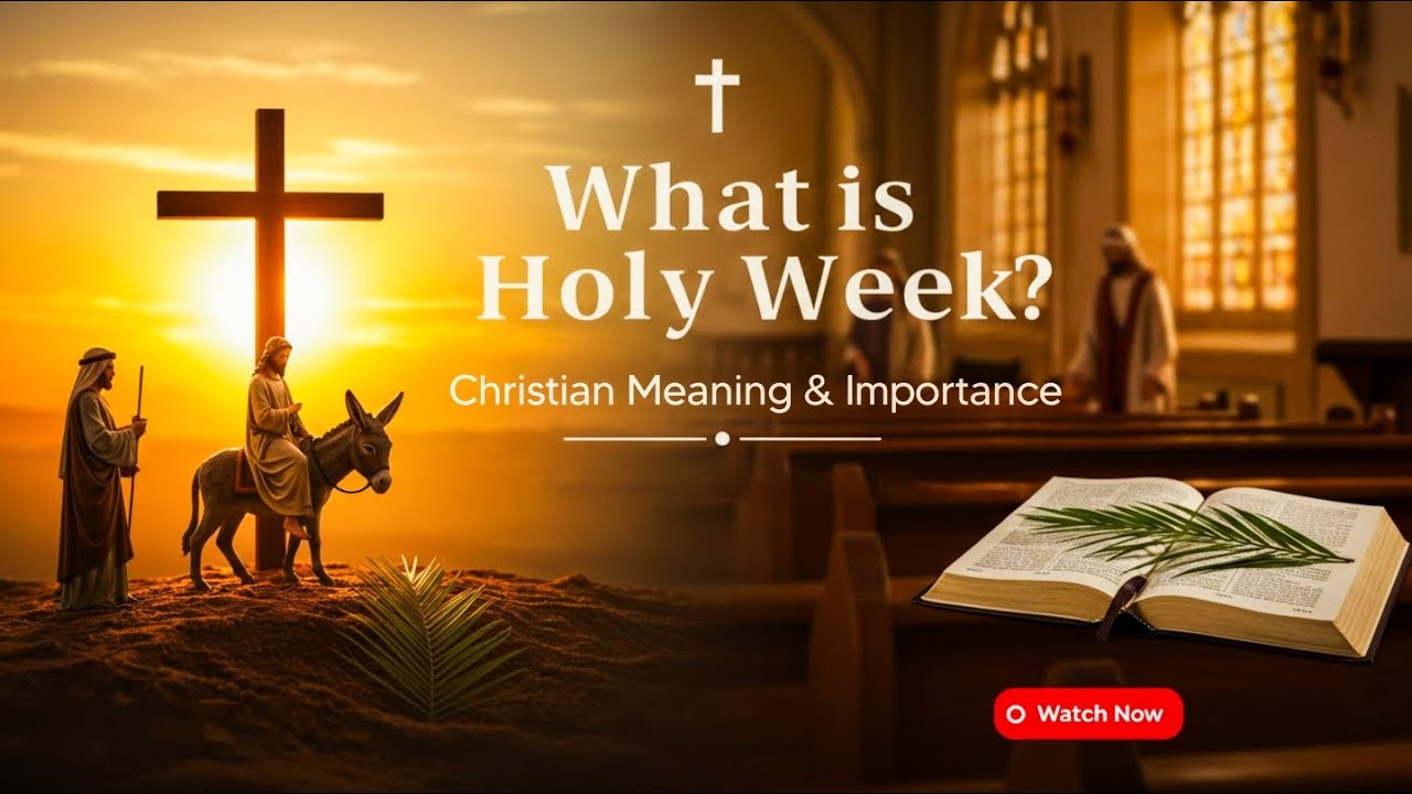 What is Holy Week? | Christian Meaning, Traditions & Importance Explained