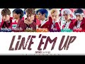 SuperM - 'LINE 'EM UP' Lyrics [Color Coded_Han_Rom_Eng]