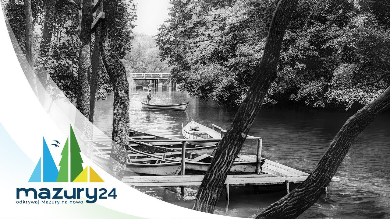 Ożywiona AI Krutynia, stare zdjęcia i pocztówki