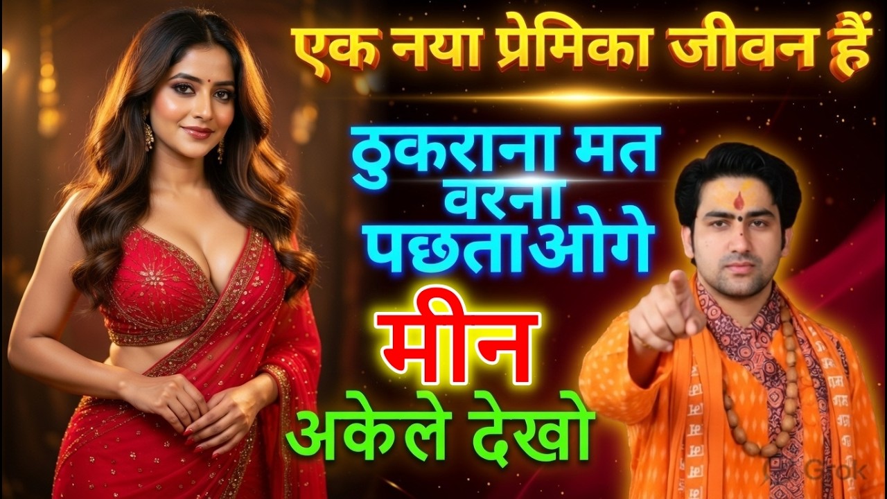 मीन राशि जीवन में नई प्रेमिका की एंट्री! ठुकराया तो पछताओगे