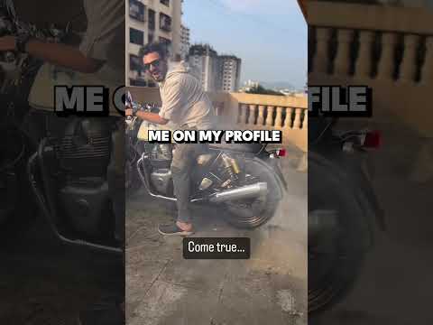 Me on my profile vs Hers | #bikelover #motovlog #carlove