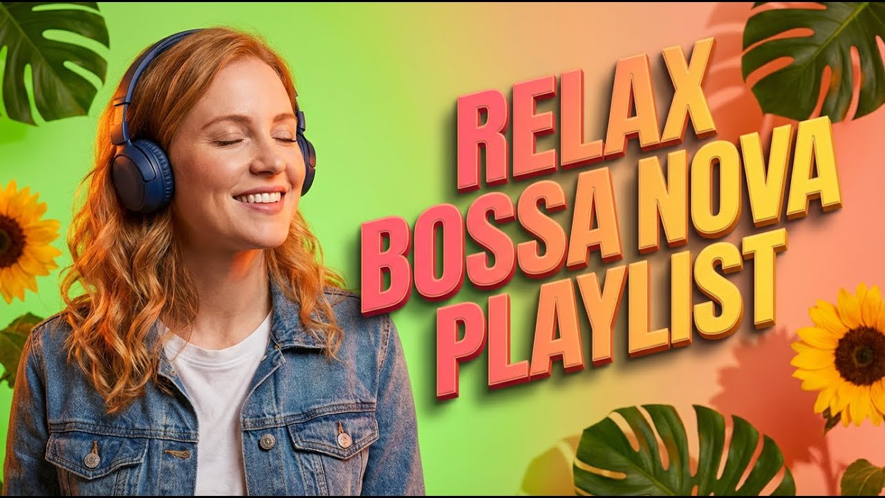 Top Bossa Nova Covers of Popular Songs 50 Hits 🌴 Soft Jazz for Beachside Calm & Productivity