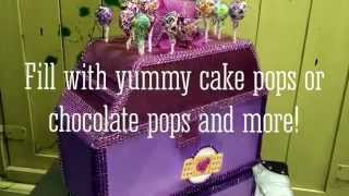 Doc McStuffin's Medical Bag Centerpiece Cake Pop Stand