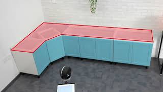 3D Digital Templating丨Laster Templator For Kitchen Countertop