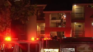 1 seriously hurt in Orange County apartment fire