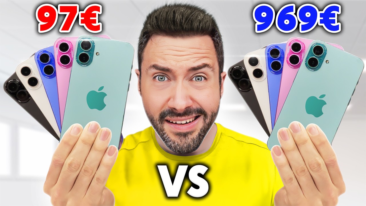 J'ai acheté tous les faux iPhone 16 à 97€ ! (Encore choqué)