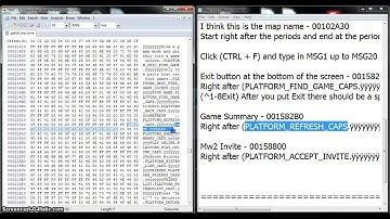 How to edit mw2 offsets HD (Voice TUT)