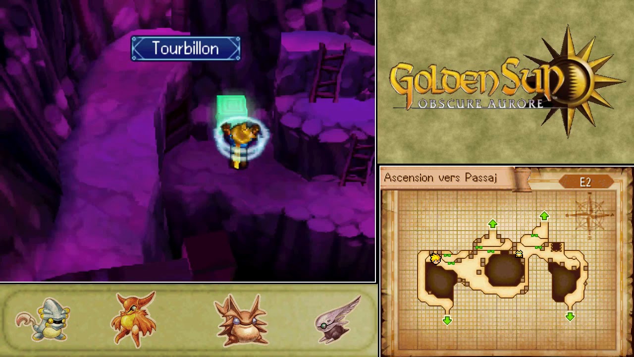 Golden Sun : Obscure Aurore – 11 : Chercher un passage - YouTube