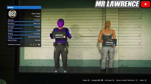 GTA( How to change your character’s appearance for free)💯legit
