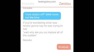 Zenezu Serious Zenitsu-Texting Story Part4
