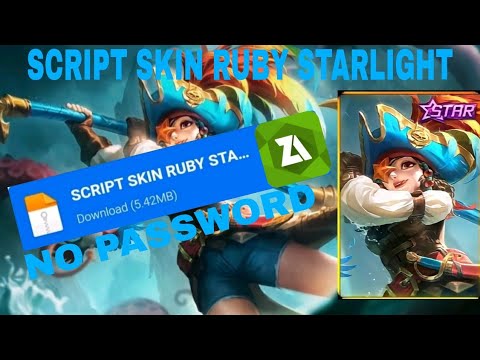 SCRIPT SKIN RUBY STARLIGHT NO PASSWORD √√√