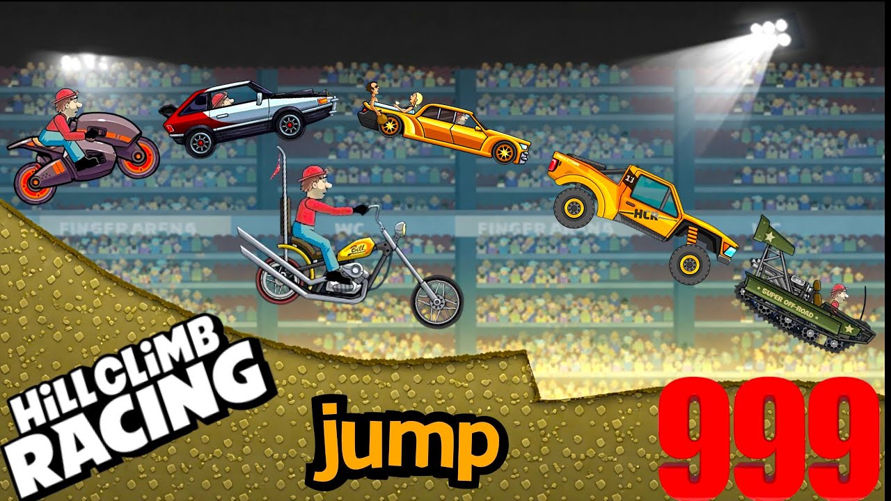 Arena : Longest Jump in Hill Climb Racing. @gaming_enemy 