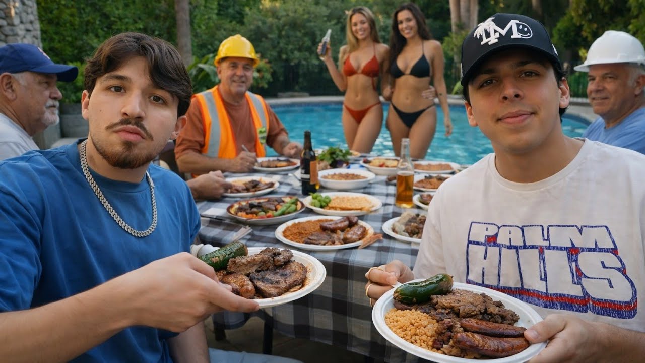 CENANDO la MEJOR CARNE de ESTADOS UNIDOS con WILLITO y MUCHAS MUJERES y TRABAJADORES | LONCHE 