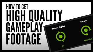 How to use NVIDIA GeForce Overlay to Record & Clip!