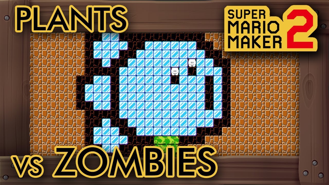 Super Mario Maker 2 - Plants vs Zombies