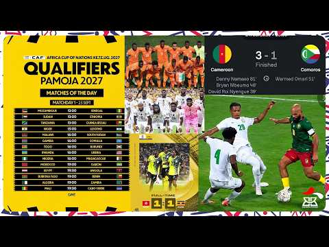 AFCON: UGANDA YANGANYIJE NA TUNISIA | IVORY COAST NA CAMEROON ZIBONA INTSINZI || IMIKINO ITEGEREJWE