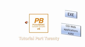 PowerBasic Console Compiler tutorial Part 20 - CGI web app & AJAX