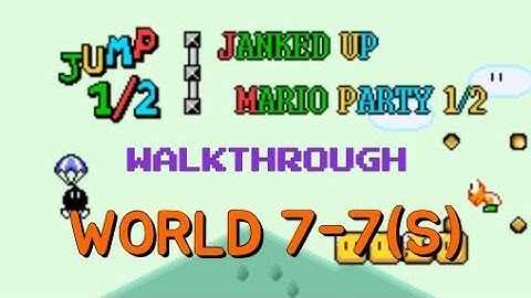 [SMW hack - JUMP½ Full Walkthrough] 7-7(S):BRICK JOKE