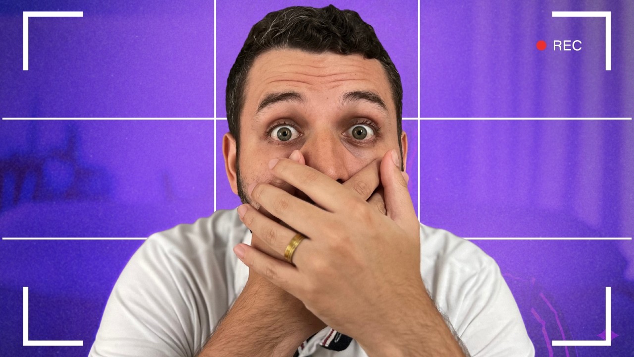 O problema não é gravar, é se ENXERGAR de VERDADE na câmera