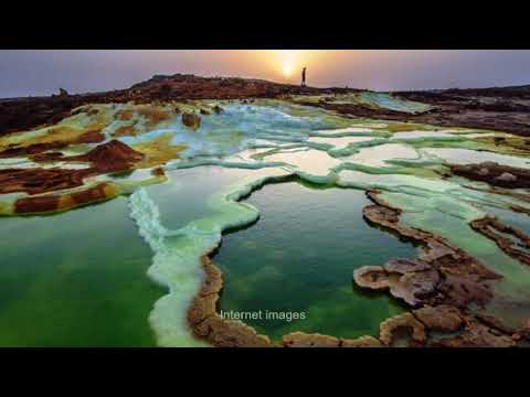 Video: Vulcan Dallol - frumusețea cosmică a Etiopiei