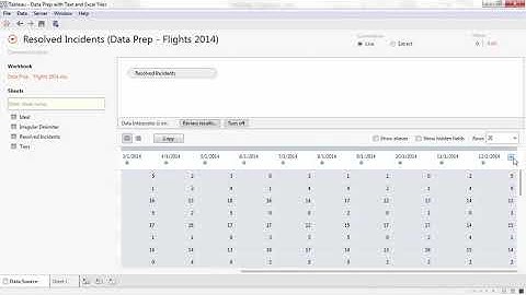 Tableau Training & Tutorials   04 03 Connecting to Data   Data Prep with Text and Excel Files 2