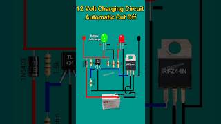 12V Battery Charging Circuit with Automatic Cut Off | TL431 & IRFZ44N Auto Charger | DIY Electronics