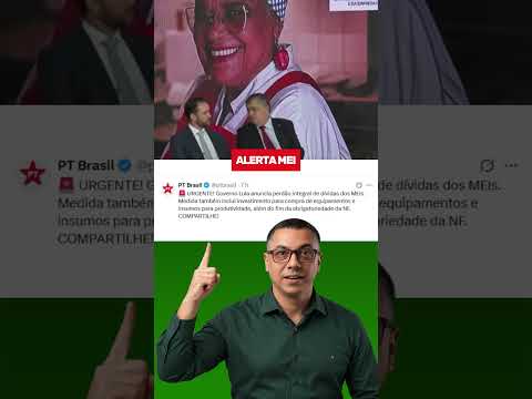 LULA QUER PERDOAR R$ 12,6 BILHÕES EM DÍVIDAS DE MEIs!