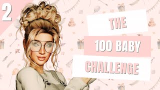 THE 100 BABY CHALLENGE BUT WE START A WOOHOO CLUB 💟 | Episode 2 | The Sims 4