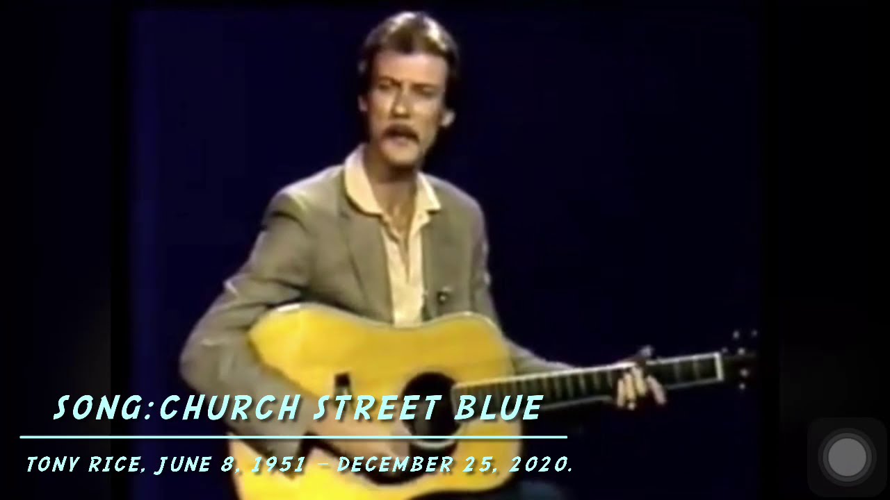 Tony Rice, June 8, 1951 – December 25, 2020. Here he is performing ...