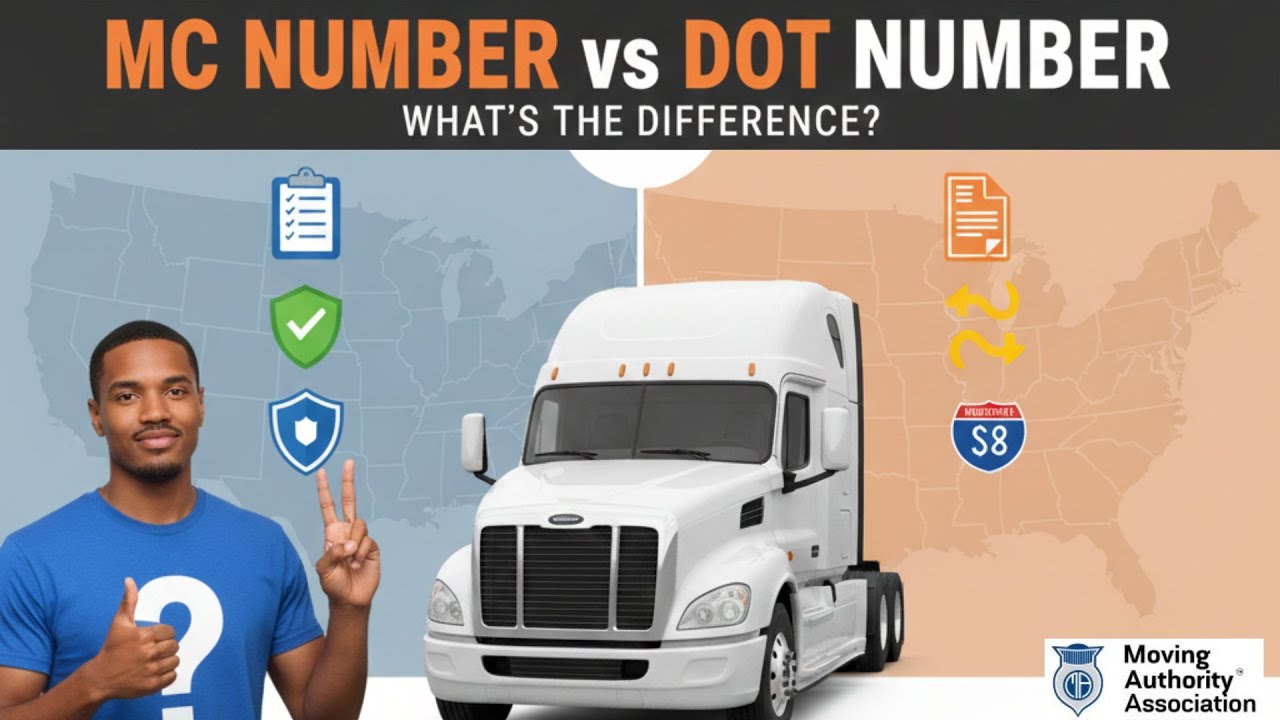 Номер MC против номера DOT: что ДОЛЖНЫ знать дальнобойщики!