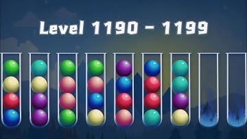 Ball Sort - Color Tube Puzzle | Level 1190 - 1199