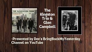 VERY RARE!  Glen Campbell Introduced by The Kingston Trio on Stage in 1964 @BringBackMyYesterdaybyDee