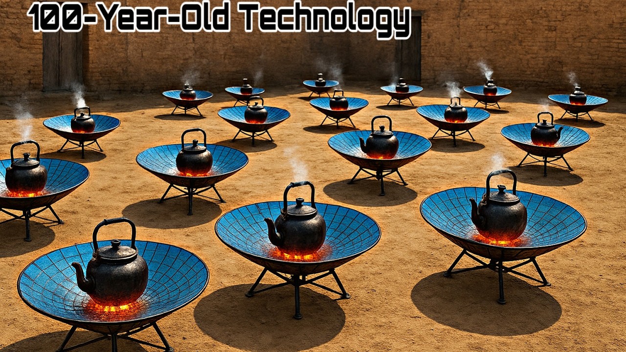 Even a hundred years ago, Afghans used sunlight to cook their food - see how these stoves are made!