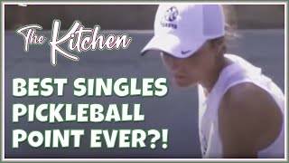 Is this Catherine Parenteau point the best singles Pickleball point ever?
