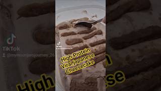High Protein Viral Japanese Cheesecake... but better! #biscoff #HighProteinBiscoff #mounjaro #glp1