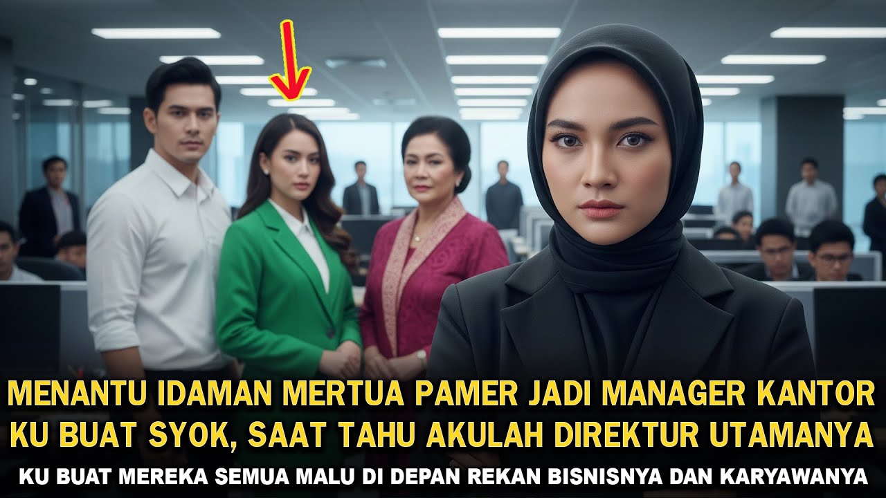 MENANTU IDAMAN MERTUA PAMER JADI MANAGER, KU BUAT DIA SYOK SAAT TAHU KALO AKU DIREKTUR UTAMA DI SINI