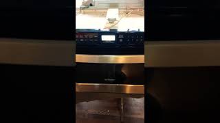 Sharp drawer microwave tripping breaker. Appliance repair.