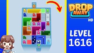 Drop Away Level 1616 Solution Walkthrough