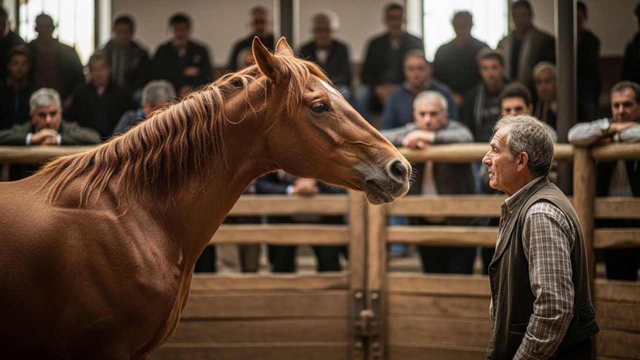 Humillaron al pobre en la subasta, pero el caballo lo eligió a él
