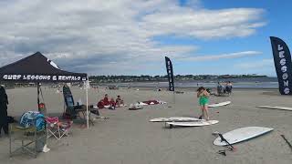 ⁴ᴷ⁶⁰ Walking Newport, RI: Easton's Beach