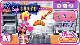 Barbie CAFE CRAZE - Use Recipes and Earn Coins  |  Barbie Dreamhouse Adventures Game screenshot 2