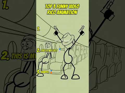 Top 3 Funny Video Rico Animation Ricoanimation Shortvideo Animation 