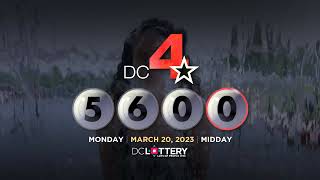 DC LOTTERY Midday 03/20/2023