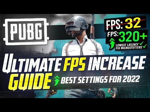 🔧 PUBG: *2022 FREE TO PLAY* Dramatically increase performance / FPS with any setup! BEST SETTINGS ✅