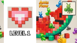 Level 1 Ant Flow Gameplay Walkthrough