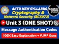 Master Message Authentication Codes (MACs) for Network Security | BCS072 Unit 3