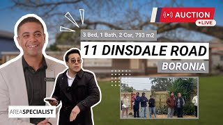 Live Auction @ 11 Dinsdale Road, Boronia